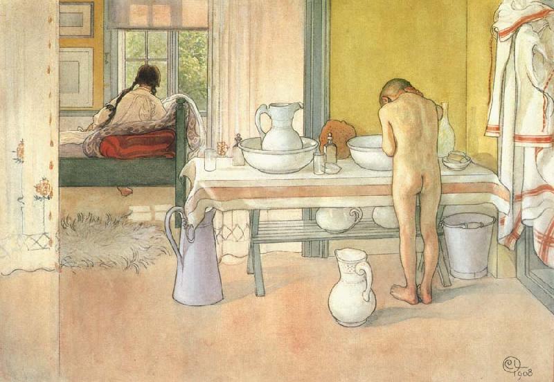 Carl Larsson Summer Morning oil painting picture